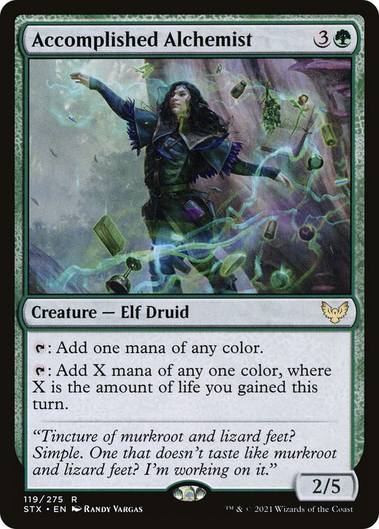 Accomplished Alchemist - Foil