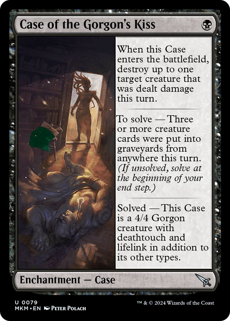 Case of the Gorgon's Kiss (Red Cloth) - Foil