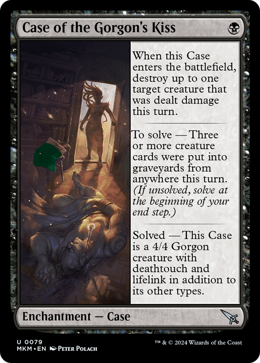 Case of the Gorgon's Kiss (Red Cloth)