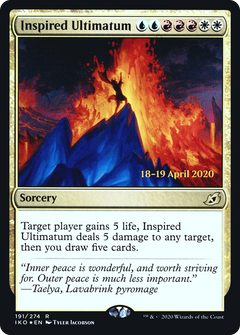 Inspired Ultimatum (191) (Prerelease) - Foil
