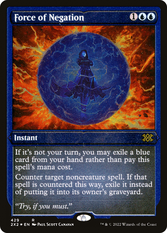 Force of Negation - Foil Etched