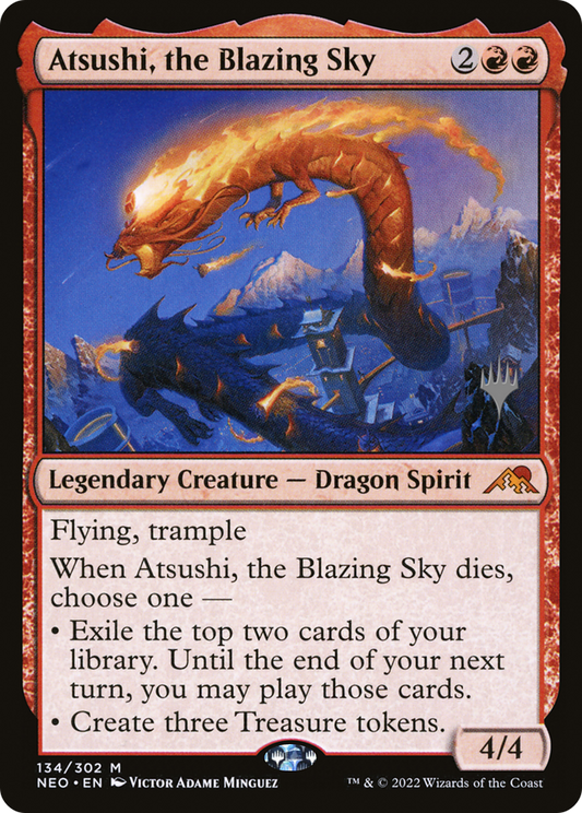 Atsushi, the Blazing Sky (134) (Promo Pack)