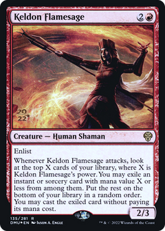 Keldon Flamesage (135) (Prerelease) - Foil