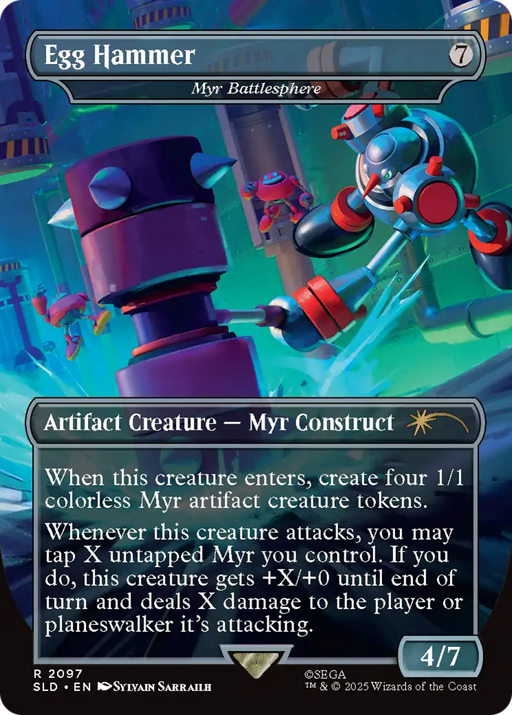 Egg Hammer [Myr Battlesphere] (2097) (Borderless) - Foil