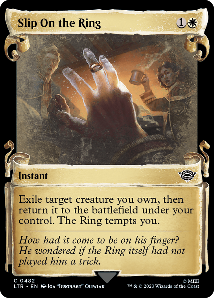 Slip On the Ring (0482) (Showcase)