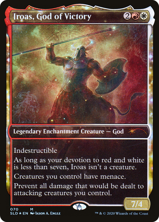 Iroas, God of Victory (070) (Showcase) - Foil