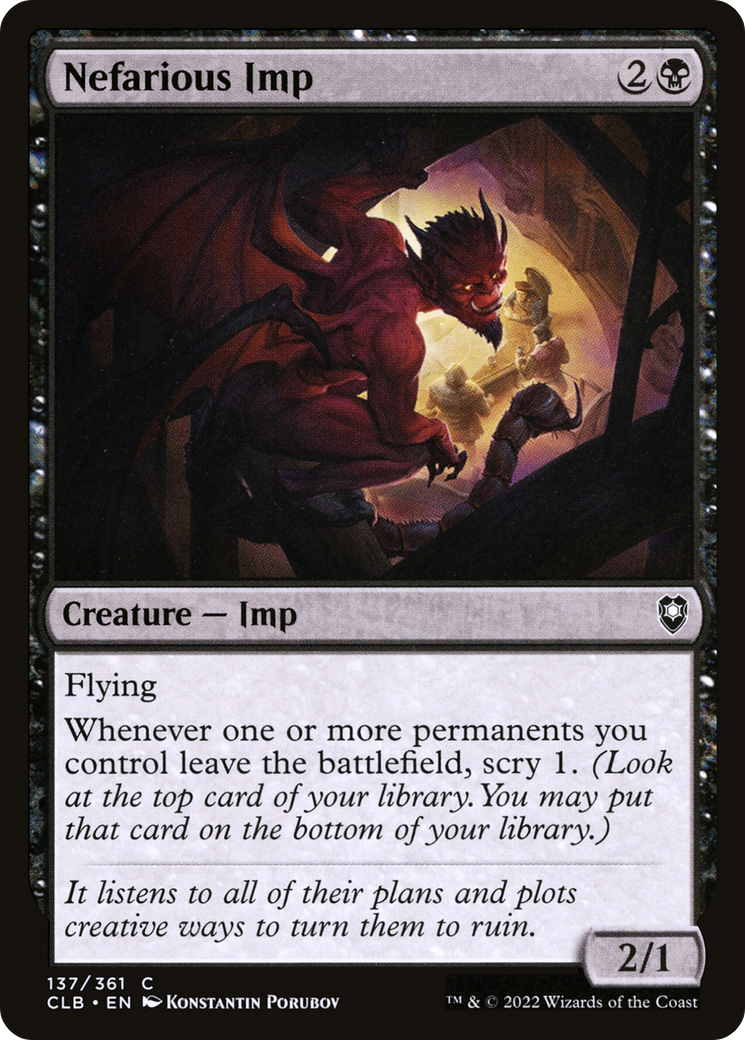 Nefarious Imp - Foil