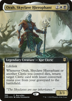 Orah, Skyclave Hierophant (385) (Buy-a-Box) (Extended Art) - Foil