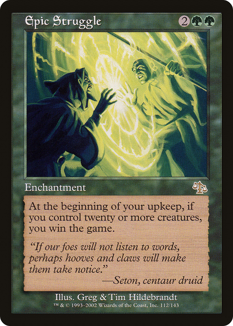 Epic Struggle - Foil