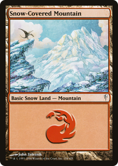 Snow-Covered Mountain (154)