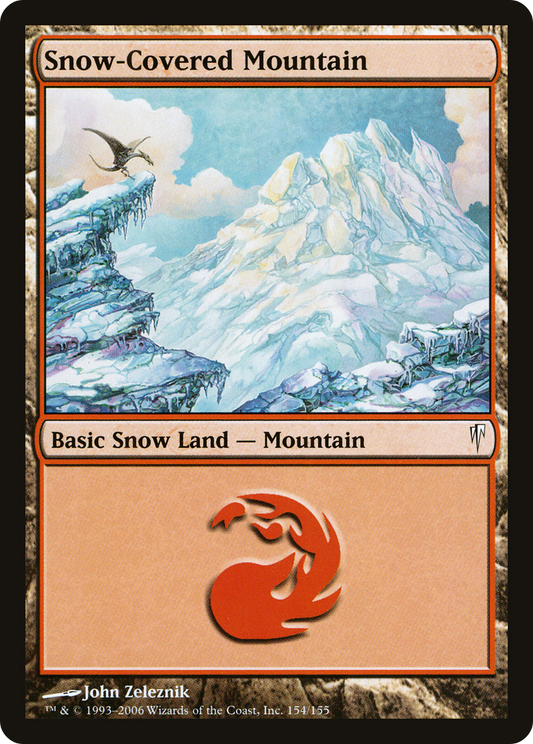 Snow-Covered Mountain (154)
