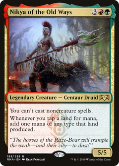 Nikya of the Old Ways - Foil