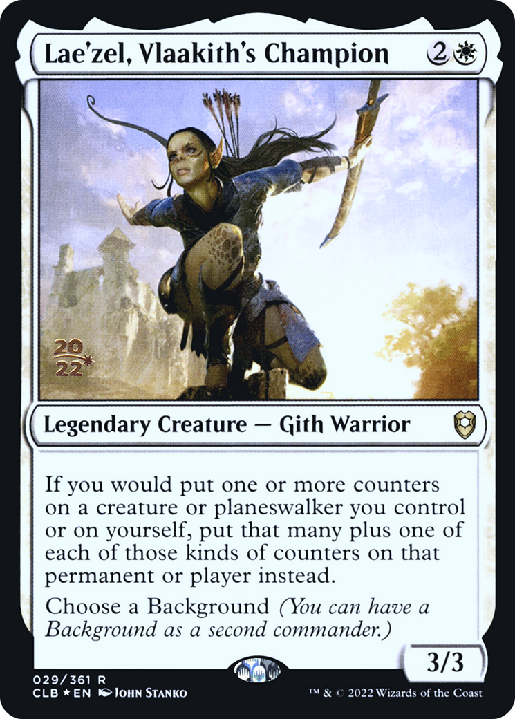 Lae'zel, Vlaakith's Champion (029) (Prerelease) -  Foil