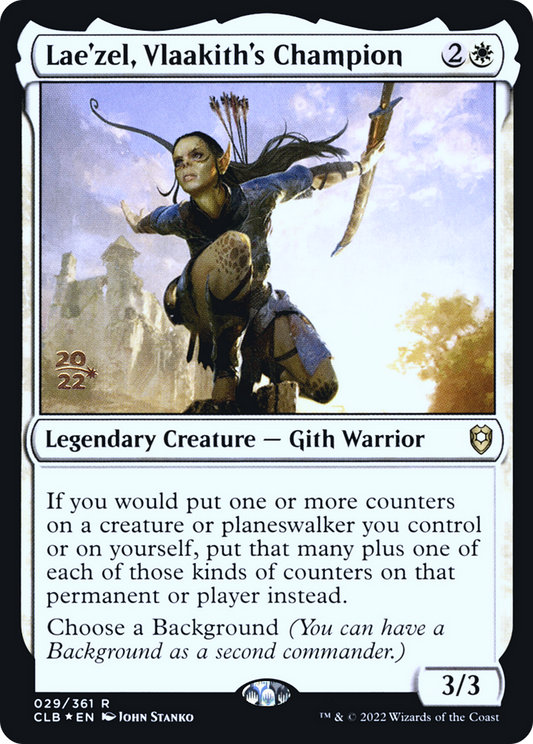 Lae'zel, Vlaakith's Champion (029) (Prerelease) -  Foil