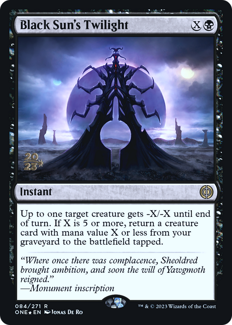 Black Sun's Twilight (084) (Prerelease) - Foil