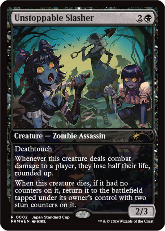 Unstoppable Slasher (0002) (Japan Standard Cup) (PJSC) - Foil