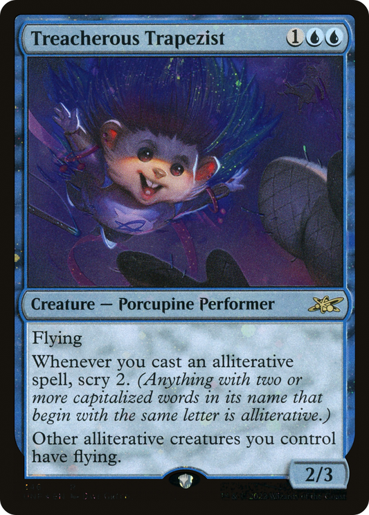 Treacherous Trapezist (346) - Galaxy Foil