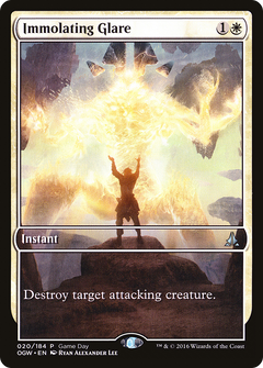 Immolating Glare (020) (Game Day) - Foil