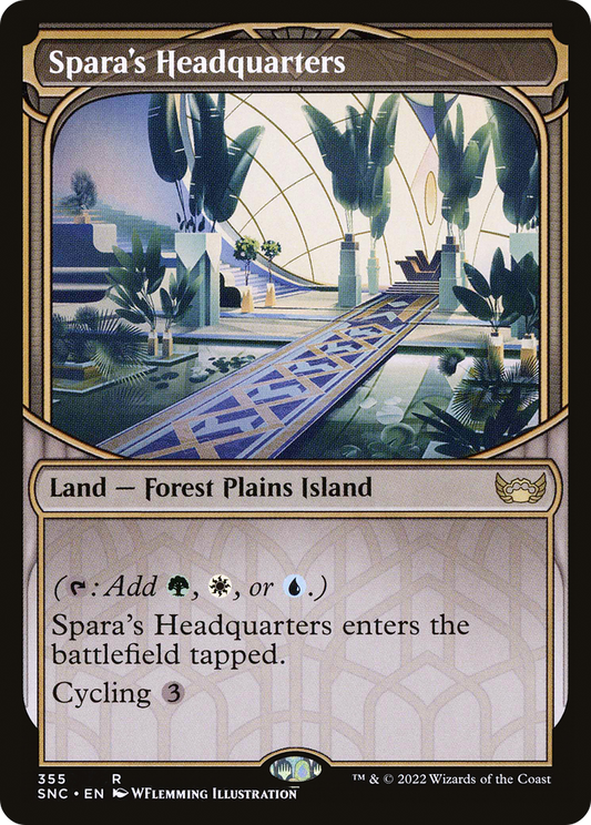 Spara's Headquarters (355) (Showcase) - Foil