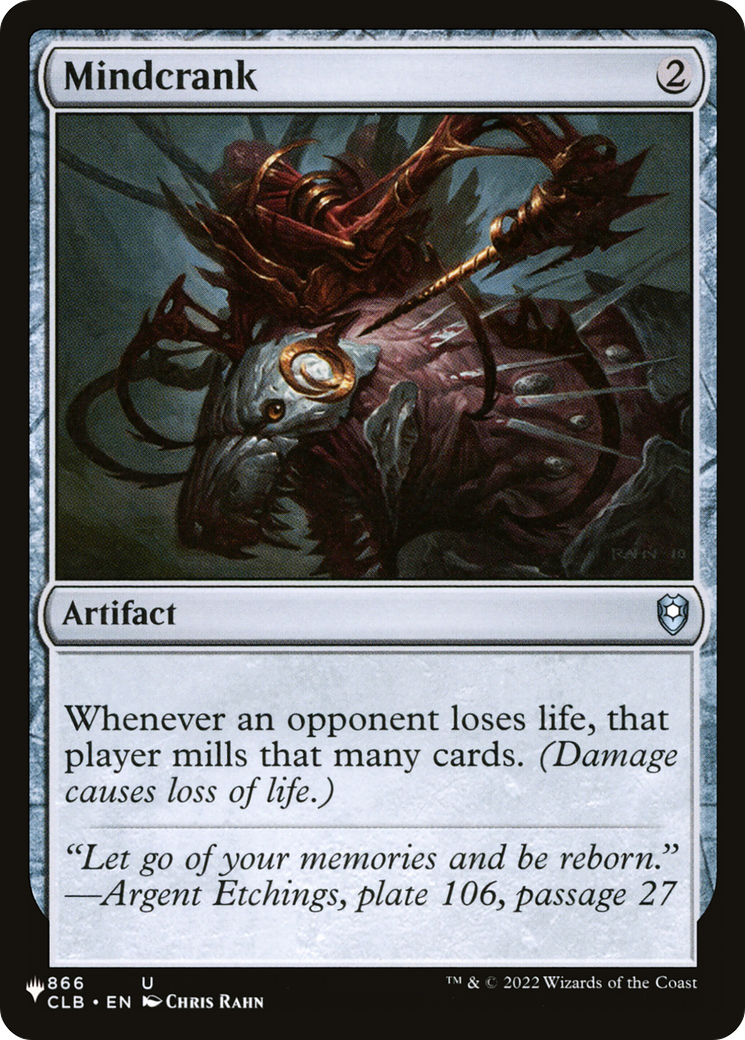 Mindcrank (CLB-866) (PLST)