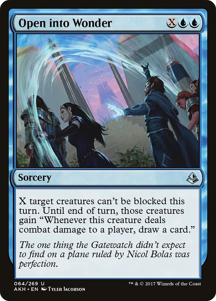 Open into Wonder - Foil