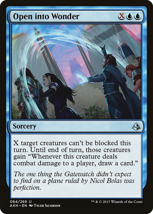 Open into Wonder - Foil
