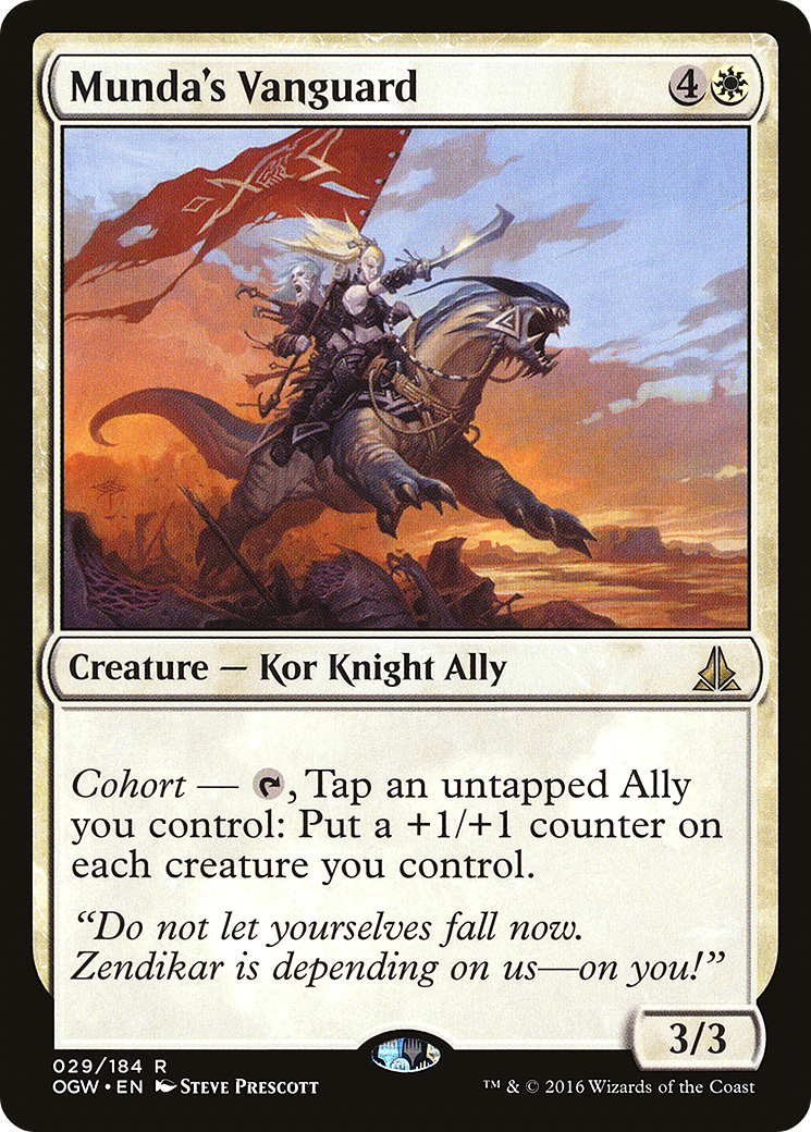 Munda's Vanguard - Foil