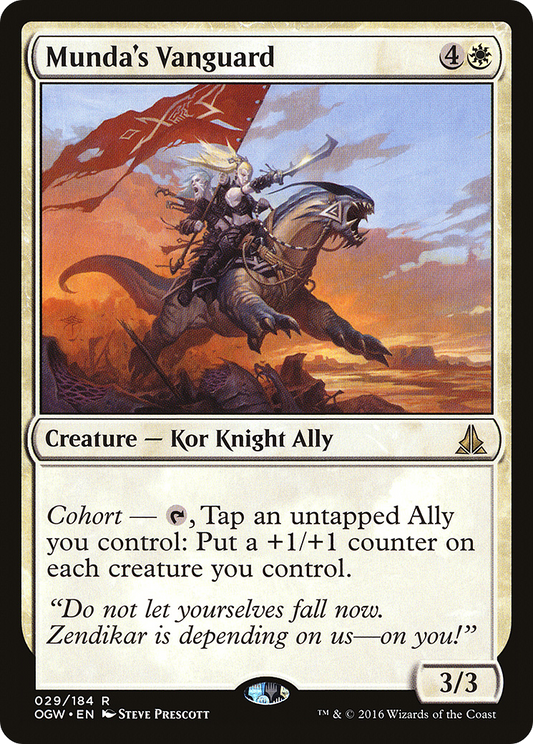 Munda's Vanguard - Foil