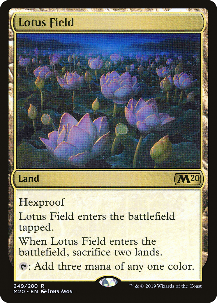 Lotus Field - Foil
