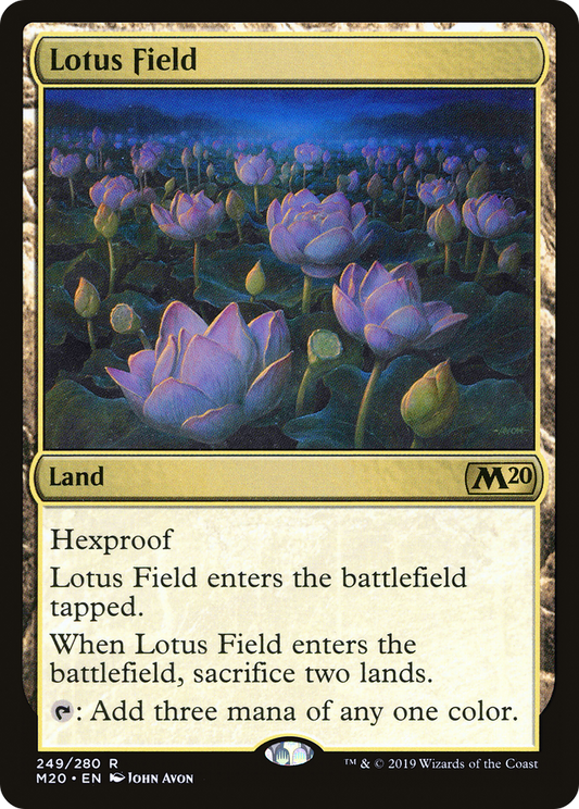 Lotus Field - Foil