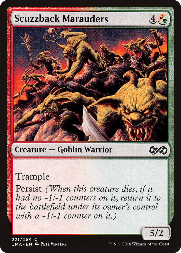 Scuzzback Marauders - Foil