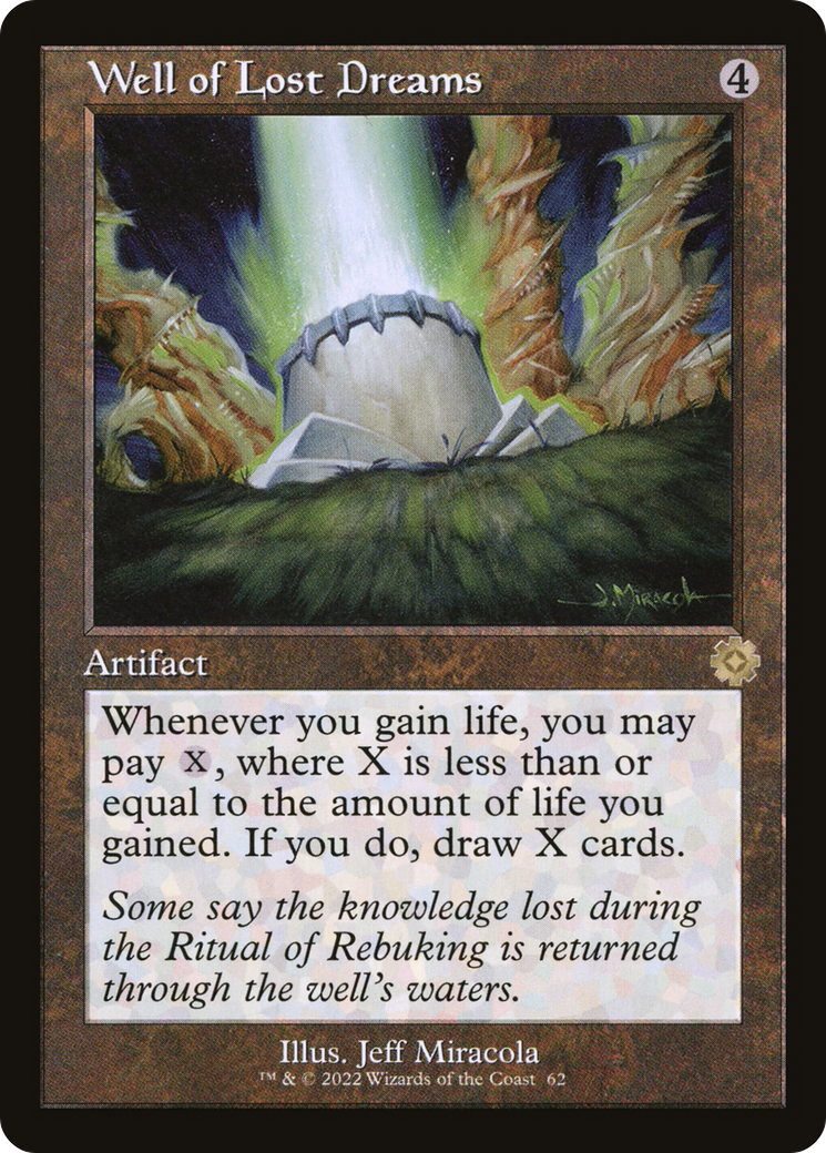 Well of Lost Dreams (062) (Retro Frame) - Foil