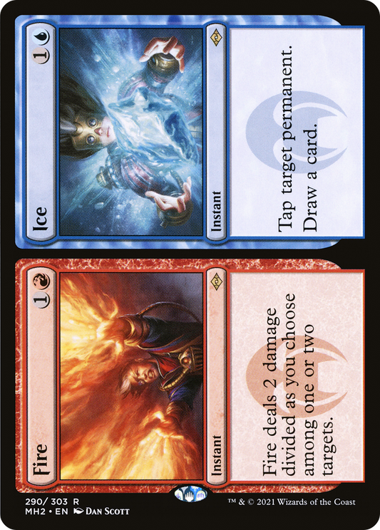 Fire // Ice - Foil Etched