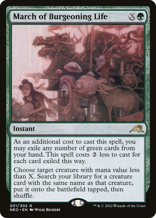 March of Burgeoning Life - Foil