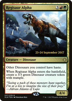 Regisaur Alpha (227) (Prerelease) - Foil