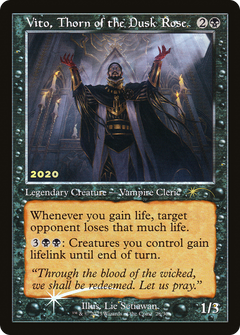 Vito, Thorn of the Dusk Rose (028) (2020) (Retro Frame) - Foil