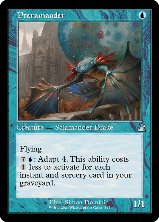Pteramander (0317) (Retro Frame)