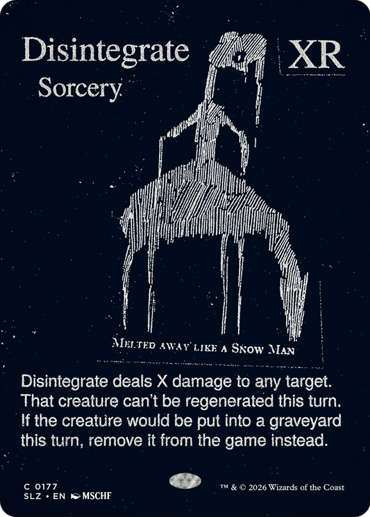 Disintegrate (0177) (Showcase) (SLZ)