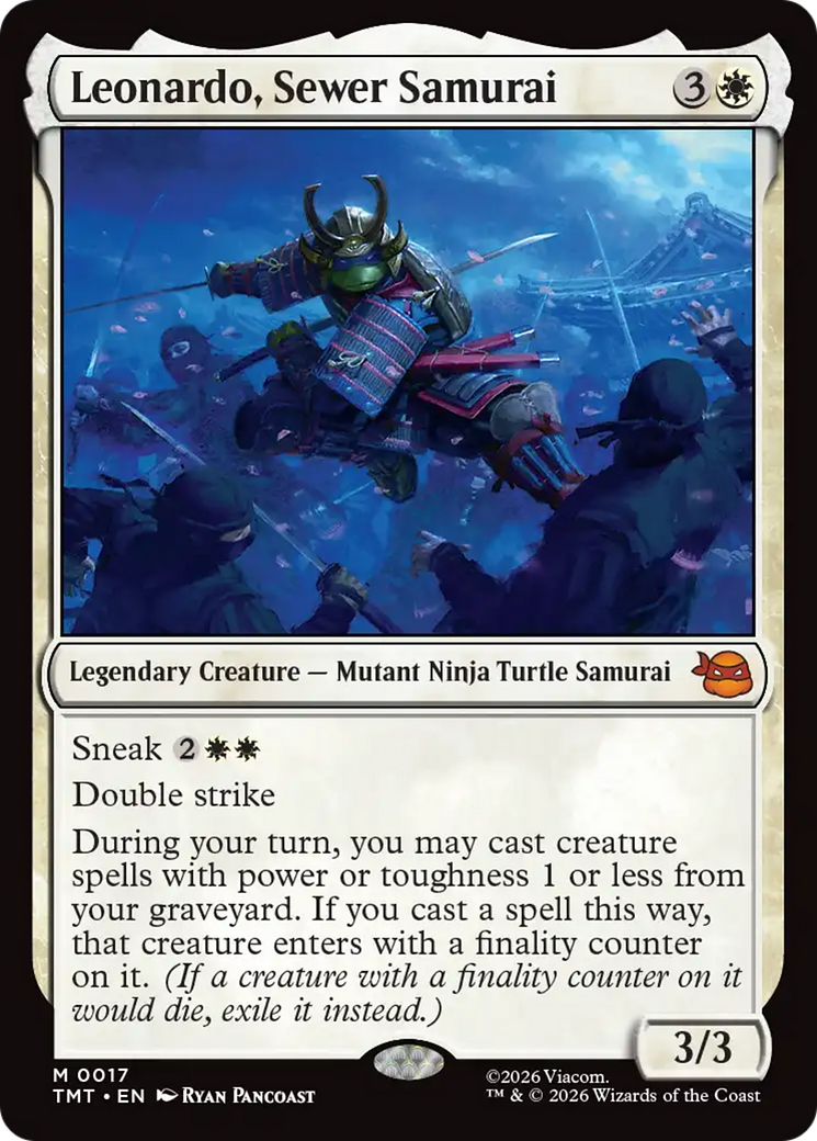 Leonardo, Sewer Samurai (TMT) - Foil