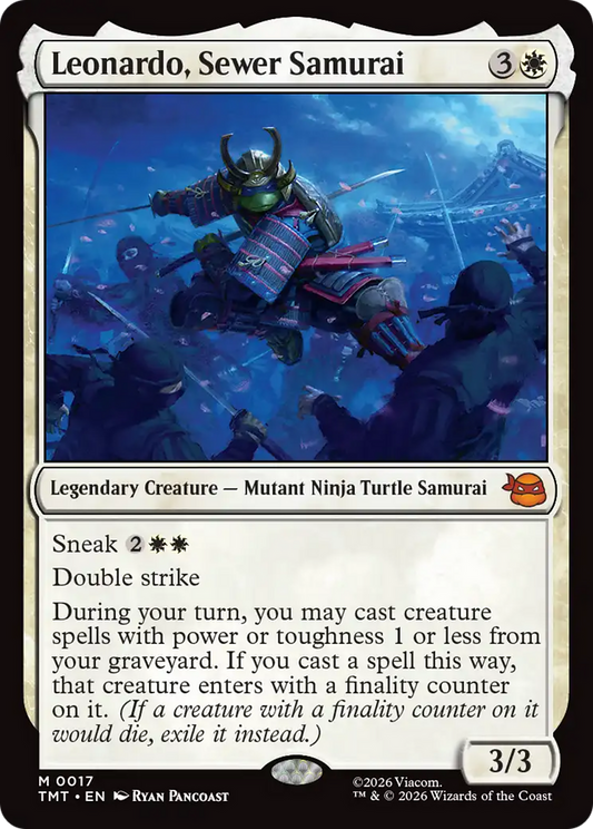 Leonardo, Sewer Samurai (TMT) - Foil
