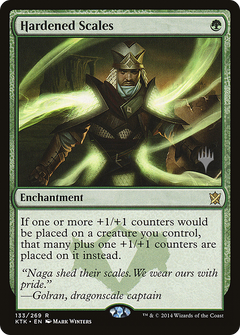 Hardened Scales (138) (Promo Pack) - Foil