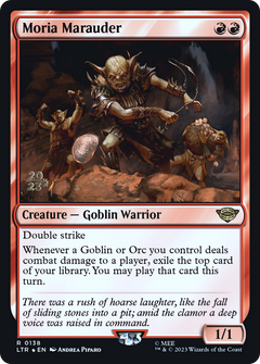 Moria Marauder (0138) (Prerelease) - Foil
