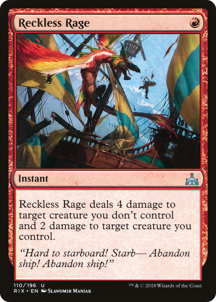 Reckless Rage - Foil