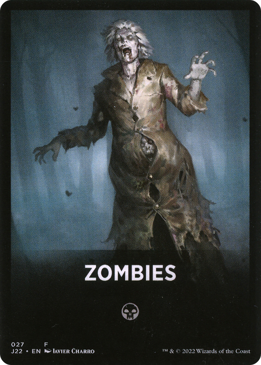 Zombies Theme Card