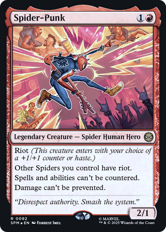 Spider-Punk (0092) (Prerelease) - Foil pspm