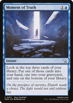 Moment of Truth - Foil