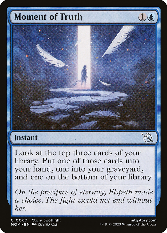 Moment of Truth - Foil