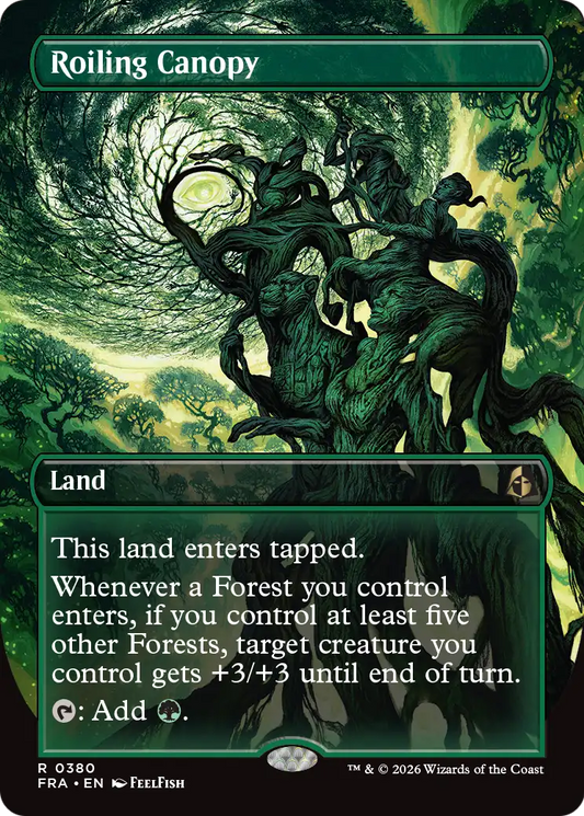 Roiling Canopy (0380) (Borderless) (FRA) - Foil