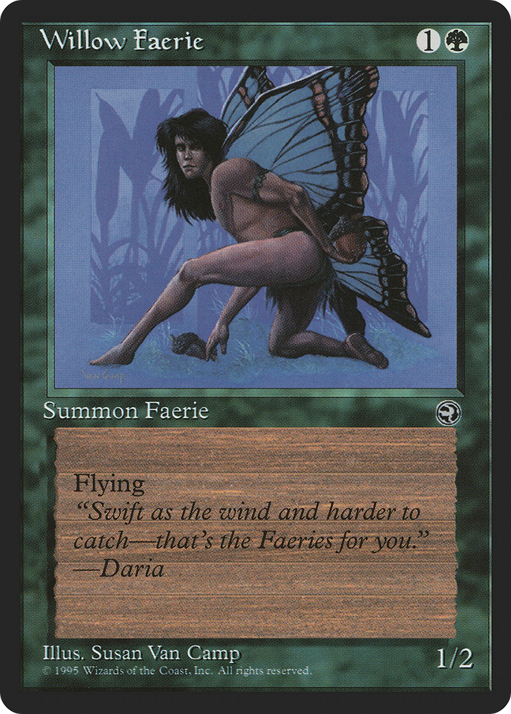 Willow Faerie (Holding Acorn)