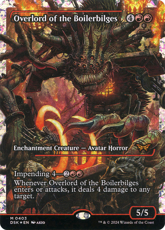 Overlord of the Boilerbilges (0403) (Showcase) - Fracture Foil